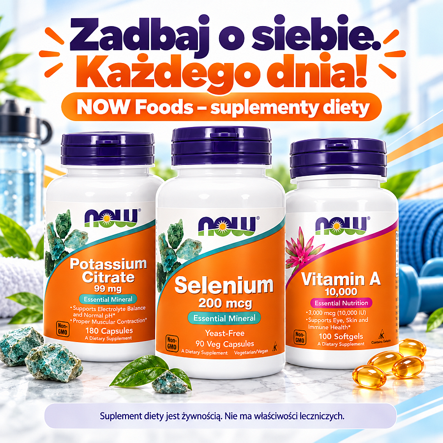 NOW Foods – suplementy diety
